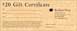 Gift Certificate $20.00