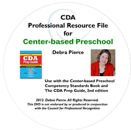 CDA Prep Guide DVD for Center-Based Preschool