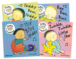 Sign and Singalong - Set of 4 Board Books