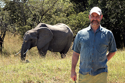 Image of author Steffen Saiferon in Zambia