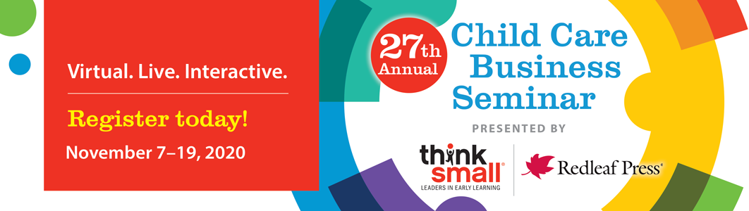 Register today for the Child Care Business Seminar, online training for child care providers and educators