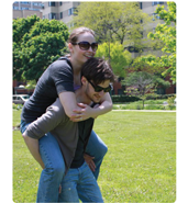 Brian and his wife Emily