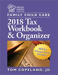 Family Child Care 2018 Tax Workbook & Organizer