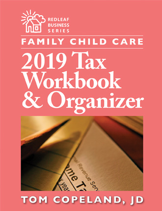 Family Child Care 2019 Tax Workbook & Organizer