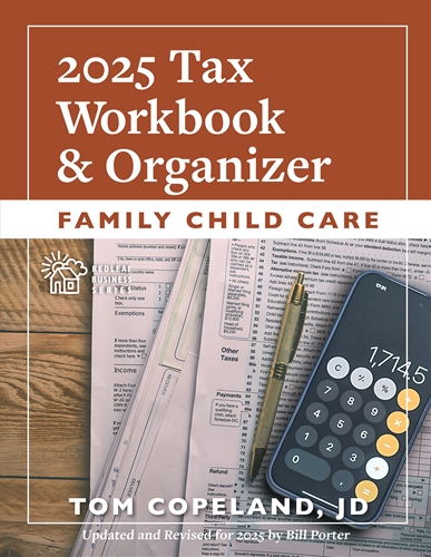 Family Child Care 2025 Tax Workbook & Organizer