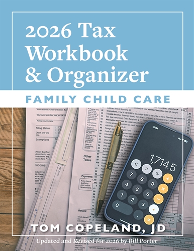 Family Child Care 2026 Tax Workbook & Organizer