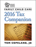 Family Child Care 2016 Tax Companion