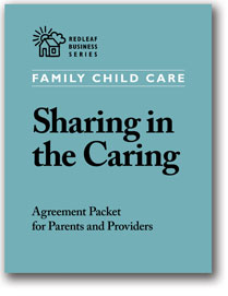 Provider-Parent/Guardian Child Care Agreement 5 pack (forms only)