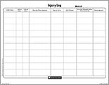 Injury Log Form