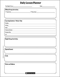 Daily Lesson Planner
