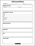 Daily Lesson Planner
