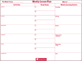 weekly lesson plan