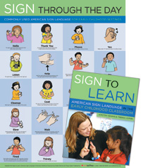 Sign to Learn Book and Poster Set