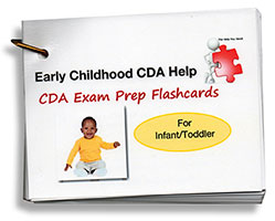 CDA Exam Prep Flashcards - Infant and Toddler