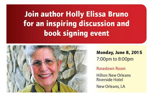Holly Elissa Bruno's book signing invite